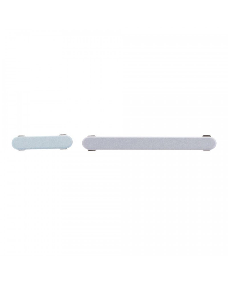 Volume and Power Button Set for Samsung Galaxy Tab S7 FE T730 T733 T736 - Silver