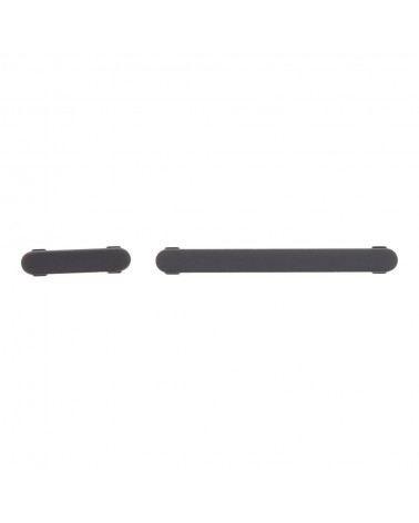 Volume and Power Button Set for Samsung Galaxy Tab S8 Plus X800 X806 - Black Gray