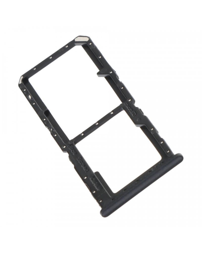 Soporte Tarjeta Sim para Oppo A76 CPH2375 - Negro