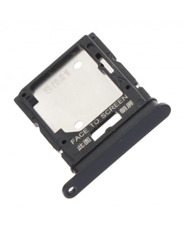 Sim Card Holder for Xiaomi Redmi Note 12 Pro 4G 2209116AG 2209116AG - Black Grey