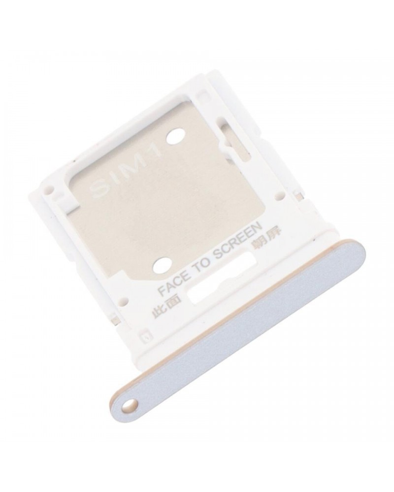 Sim Card Holder for Xiaomi Redmi Note 12 Pro 4G 2209116AG 2209116AG - Silver