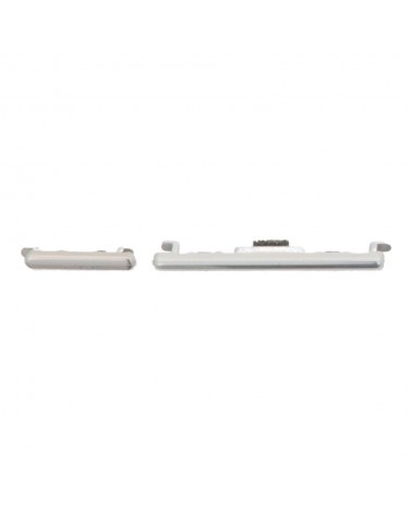 Volume and Power Button Set for Huawei Honor Magic 3 - Silver