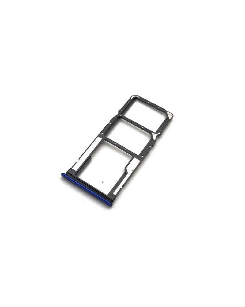 Dual SIM / SD Card Tray for Xiaomi Redmi 7 - Blue