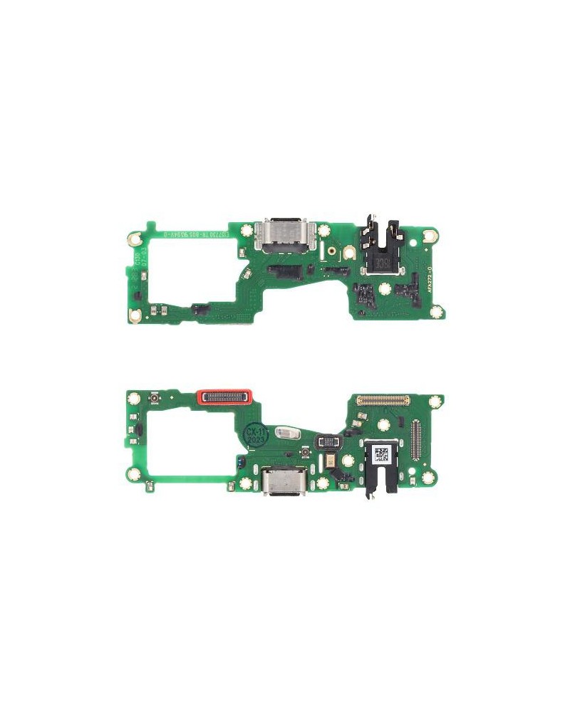 Conector de carregamento flexível para Oppo A74 4G CPH2219 - Alta qualidade