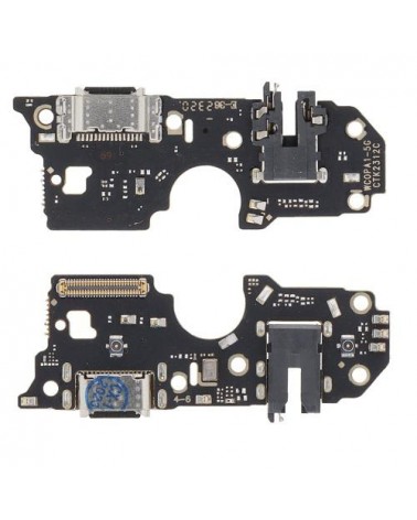 Conector de carregamento flexível para Oppo A98 5G CPH2529 - Compatível