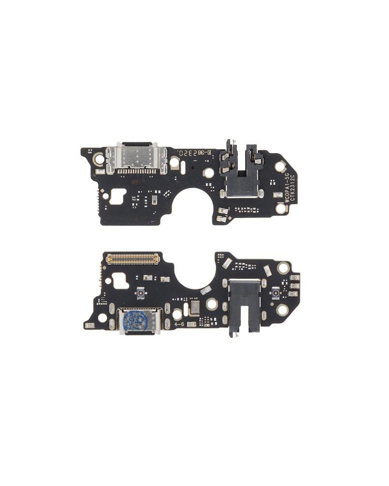 Conector de carregamento flexível para Oppo A98 5G CPH2529 - Compatível