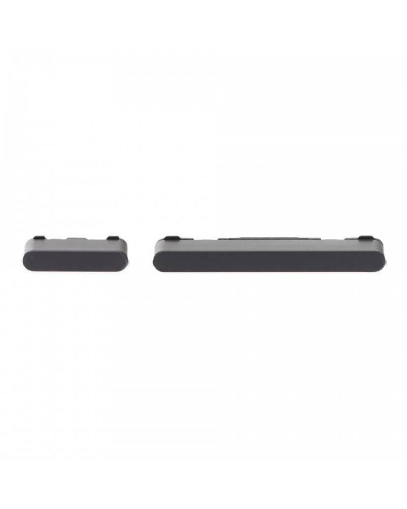 Set Boton de Volumen y Encendido para Samsung Galaxy Tab S8 Ultra X900 X906 - Negro Gris