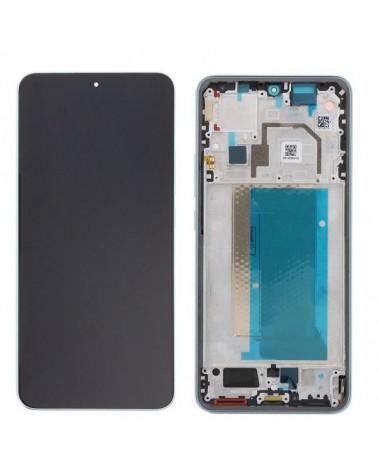 LCD e ecrã tátil com moldura verde para Xiaomi Mi 13T Xiaomi Mi 13T Pro - Alta qualidade