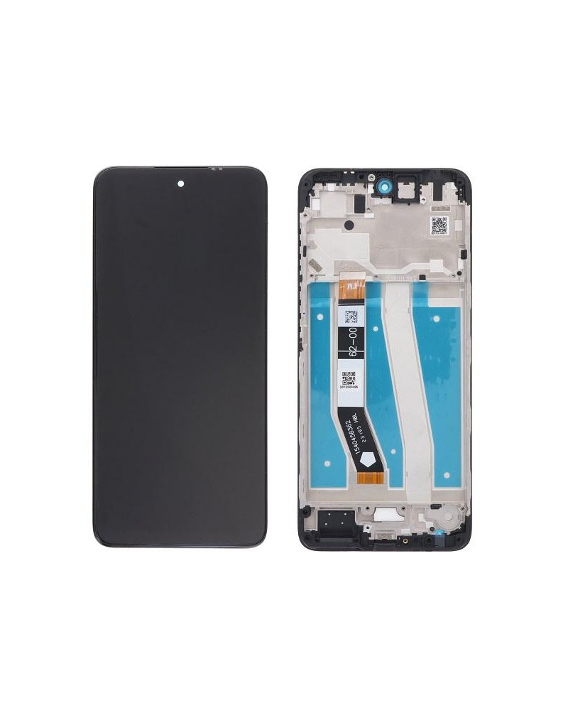 LCD and Touch Screen with Frame for Motorola Moto G14 PAYF0010IN - High Quality