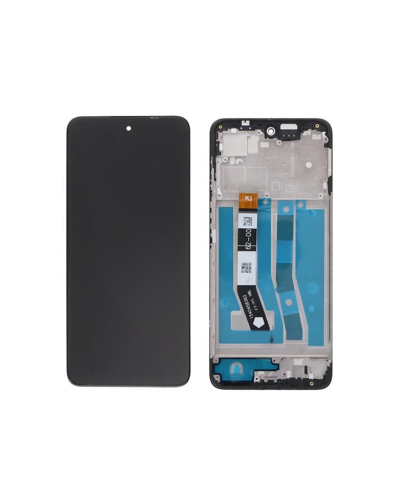 LCD and Touch Screen with Frame for Motorola Moto G54 XT2343-2 - High Quality