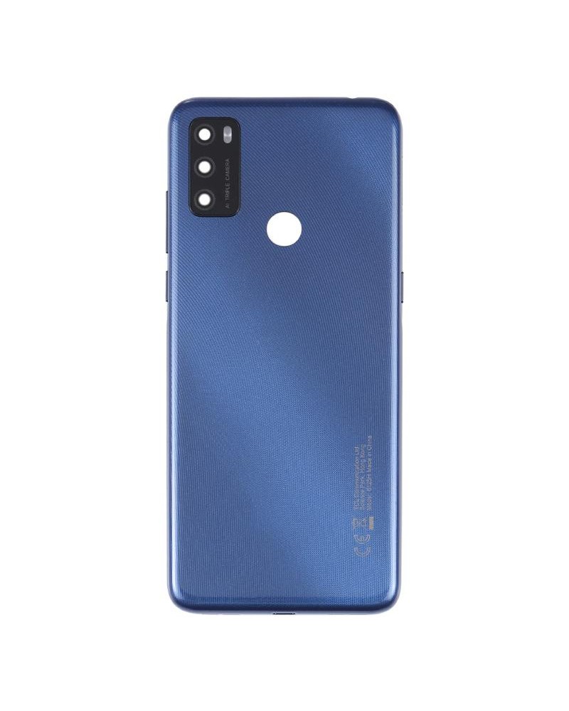 Tapa Trasera y Lente de Camara para TCL 20E 6125F  6125D - Azul