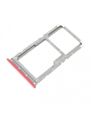 SIM / SD Card Tray for Xiaomi Redmi Note 7 - Red