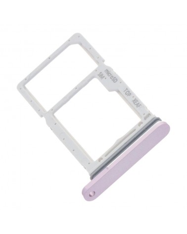 Sim Card and SD Card Holder for Samsung Galaxy Tab S9 FE X516B Version 5G - Lilac Lavender