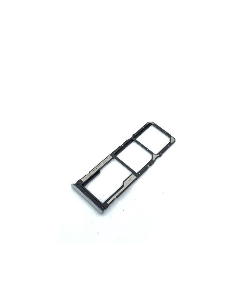 Tabuleiro para cartão dual SIM e SD para Xiaomi Redmi Note 8 - Prata