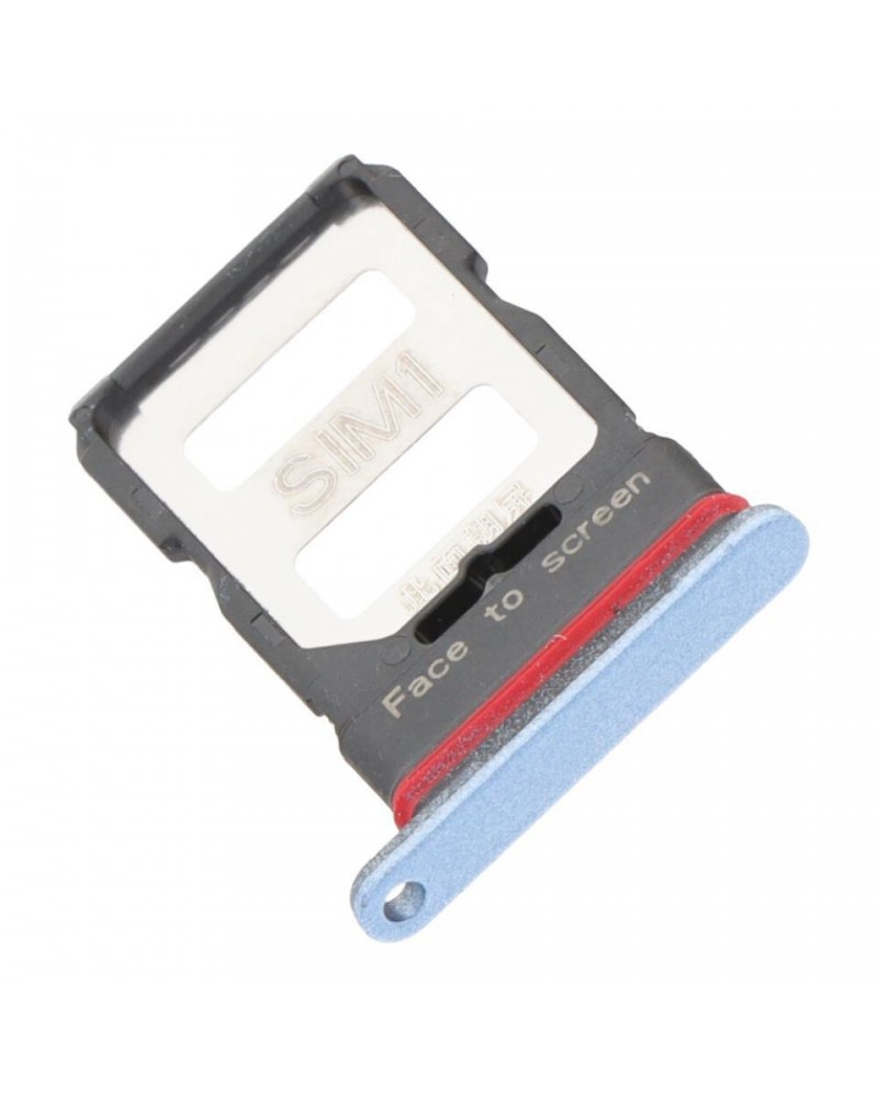 Sim Card Holder for Xiaomi Mi 13T 2306EPN60G - Blue