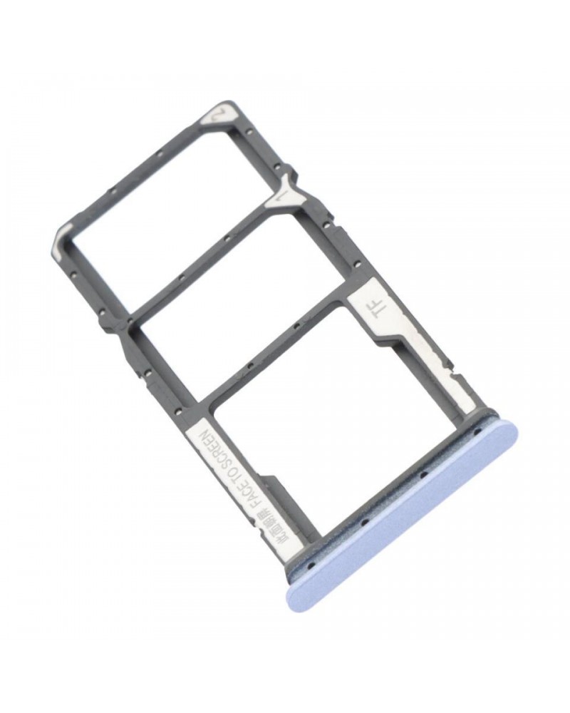 Sim Card Holder for Xiaomi Redmi 13C 23100RN82L 23106RN0DA - Blue