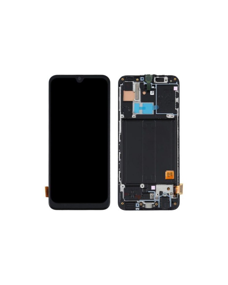 LCD e ecrã tátil com moldura para Samsung Galaxy A40 A405 A405F Qualidade Incell