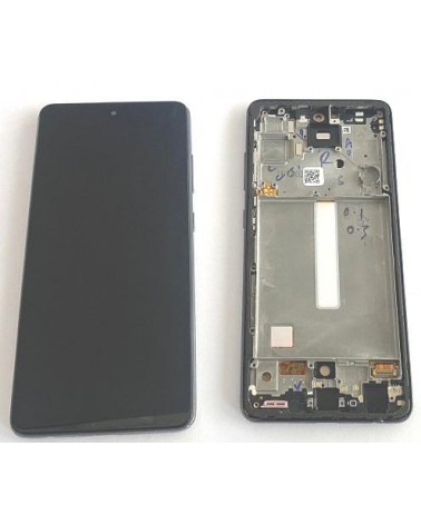 Pantalla LCD y Tactil con Marco Negro para Samsung Galaxy A52 5G A526 A526B   Calidad Incell  