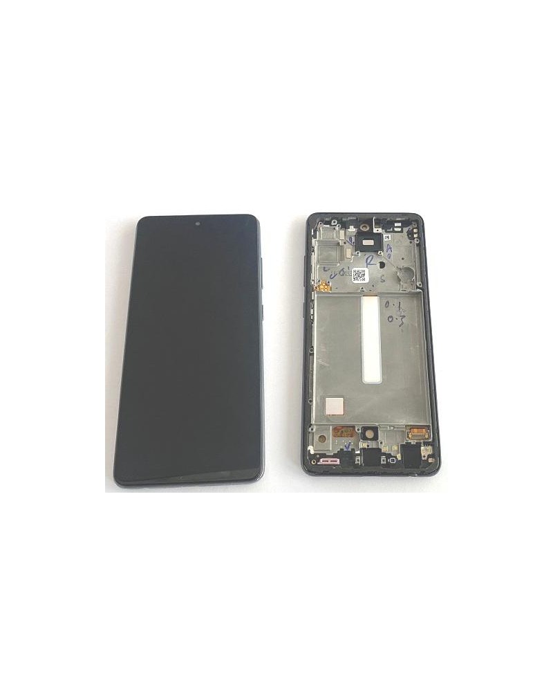 Pantalla LCD y Tactil con Marco Negro para Samsung Galaxy A52 5G A526 A526B   Calidad Incell  