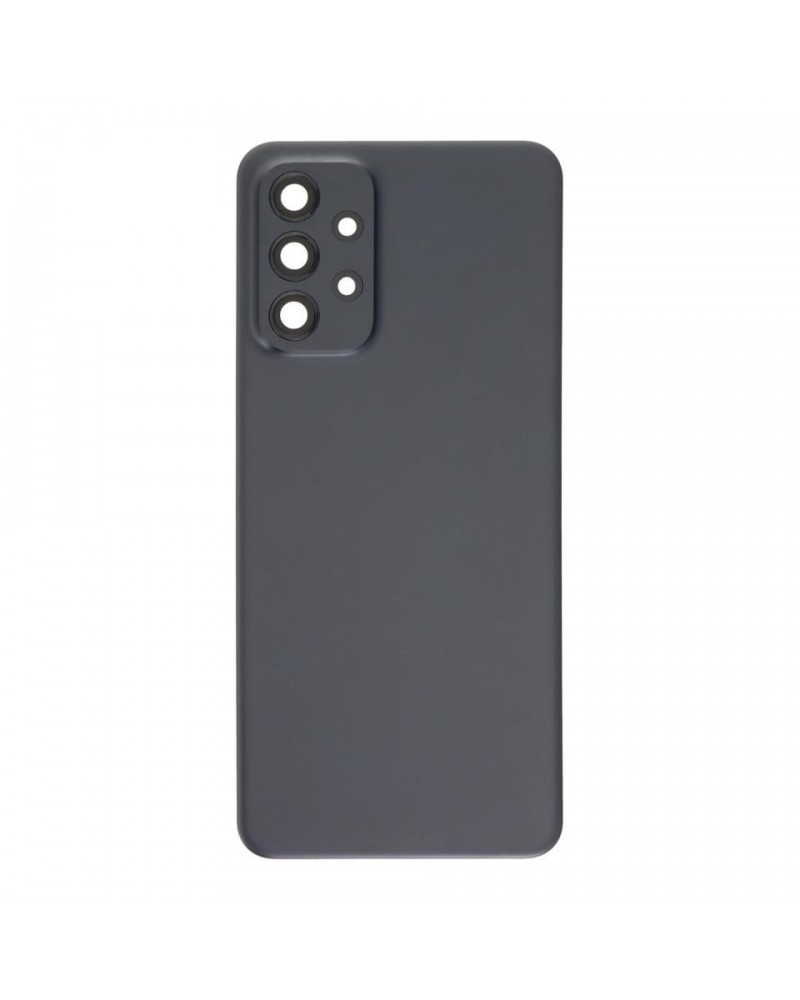 Back Cover and Camera Lens for Samsung Galaxy A23 5G A236 A236B - Black