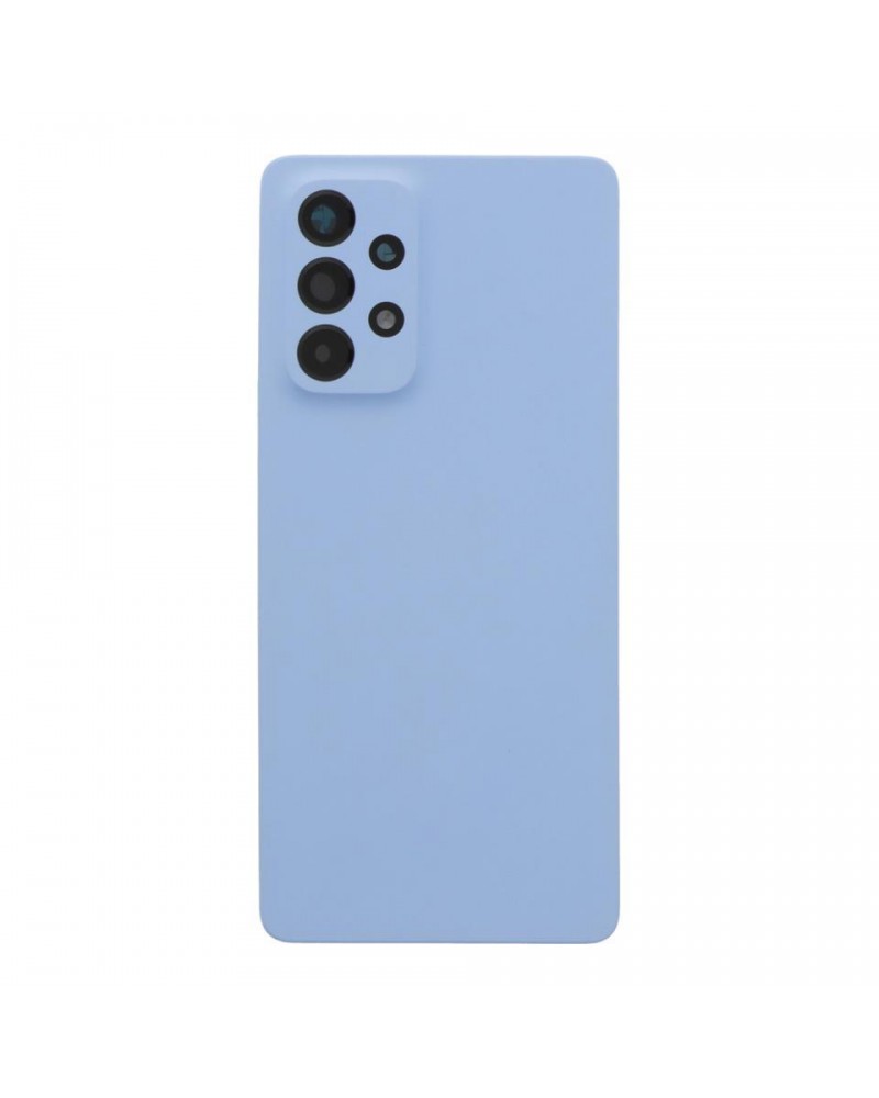 Back Cover and Camera Lens for Samsung Galaxy A53 5G A536 A536B - Blue