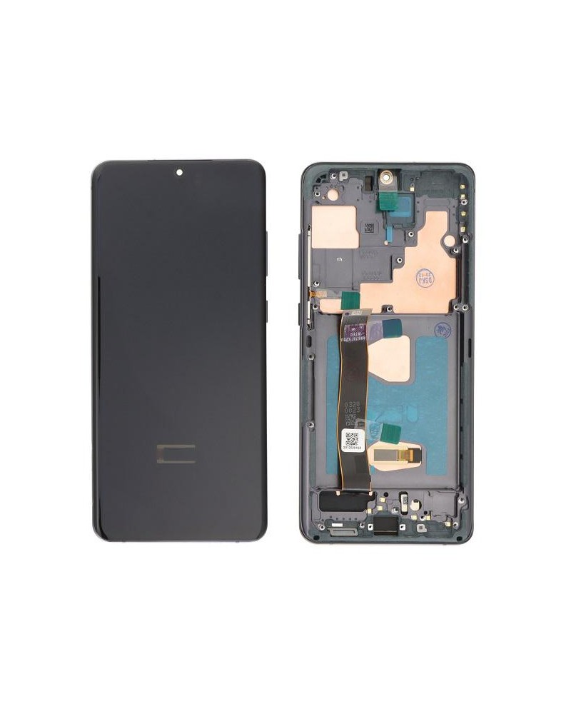 LCD and Touch Screen with Black Frame for Samsung Galaxy S20 Ultra G988 SM-G988B S20 Ultra 5G Quality Oled