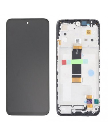 LCD e ecrã tátil com moldura para Xiaomi Redmi 12 23053RN02L 23053RN02Y - Alta qualidade