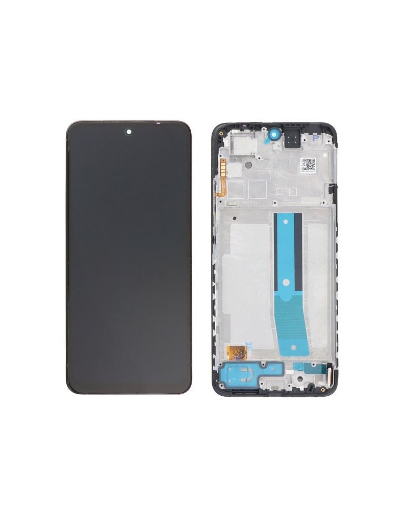 LCD e ecrã tátil com moldura para Xiaomi Redmi Note 11 4G 2201117TG 2201117TI 2201117TY Qualidade Oled