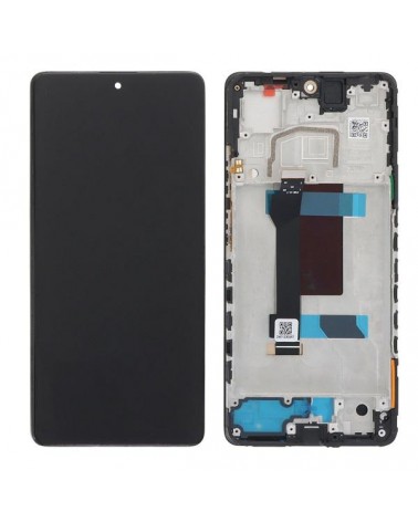 LCD e ecrã tátil com moldura para Xiaomi Redmi Note 12 Pro 5G MZB0CXQIN Qualidade TFT