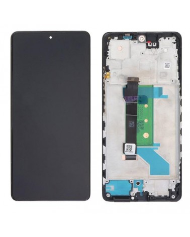 LCD e ecrã tátil com moldura para Xiaomi Redmi Redmi Note 12 Pro Plus 5G 22101316UCP Qualidade Oled
