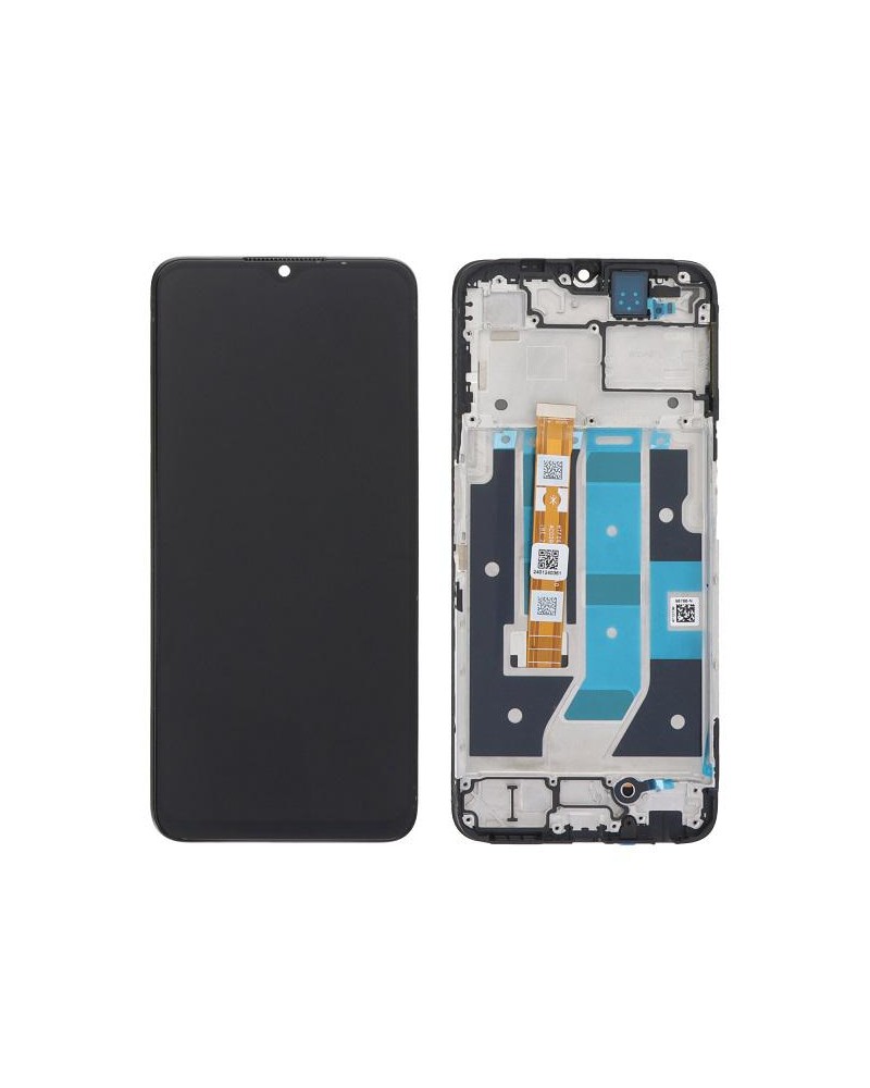 Pantalla LCD y Tactil con Marco para Oppo A78 5G CPH2483 - Alta Calidad