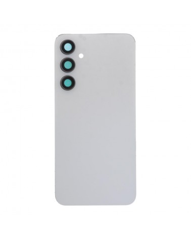 Tapa Trasera y Lente de Camara para Samsung Galaxy S23 FE S711 S711B - Blanca Crema