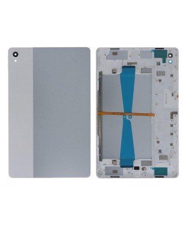 Back Cover for Lenovo Tab P11 Plus TB-J616 - White Silver