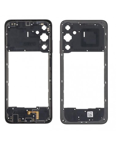 Centre Frame for Samsung Galaxy A05s A057 A057F - Black