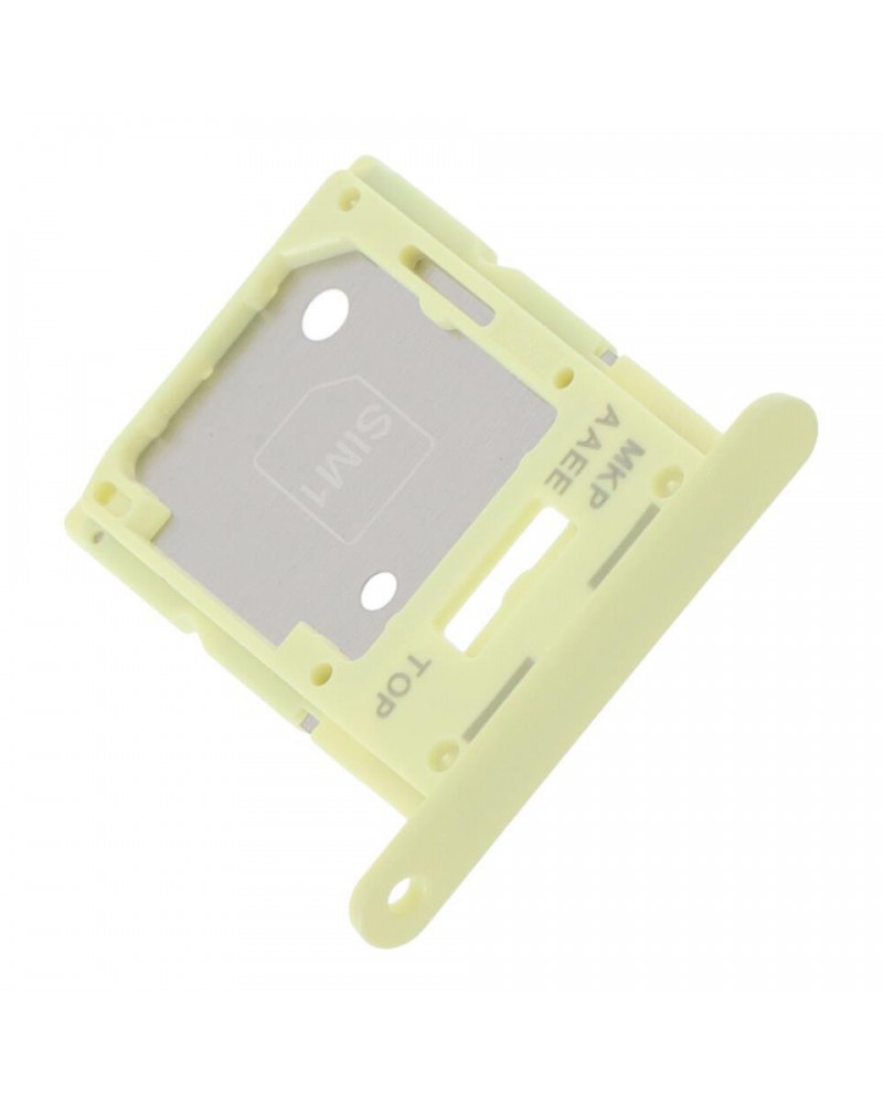 Soporte Tarjeta Dual Sim para Samsung Galaxy A15 4G A155 - Amarillo