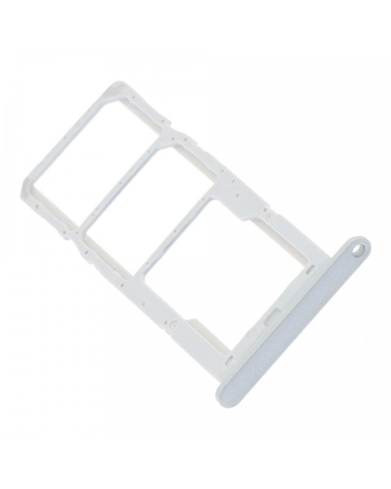 Soporte Tarjeta Sim para Samsung Galaxy A24 4G A245 A245F - Plata