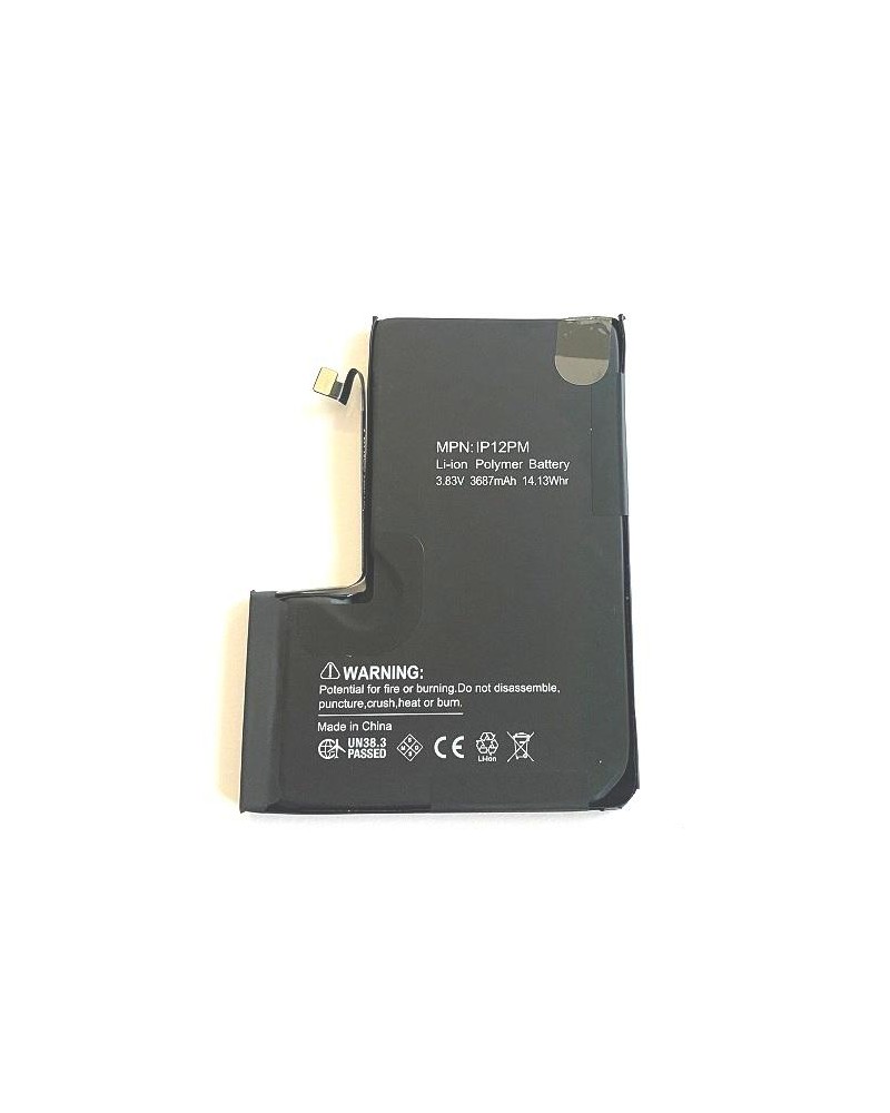 Bateria do iPhone 12 Pro Max 3687 mAh INSTALAÇÃO FÁCIL sem soldadura ou programação