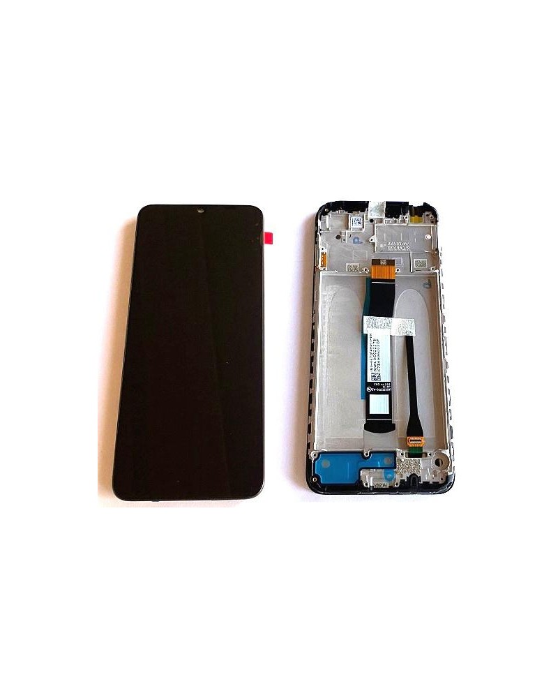 LCD and Touch screen with Frame for Xiaomi Redmi 10C 220333QBI Service Pack