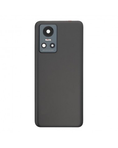 Rear Battery and Camera Lens Cover for Realme GT Neo 3 80W GT Neo 3 150W - Black