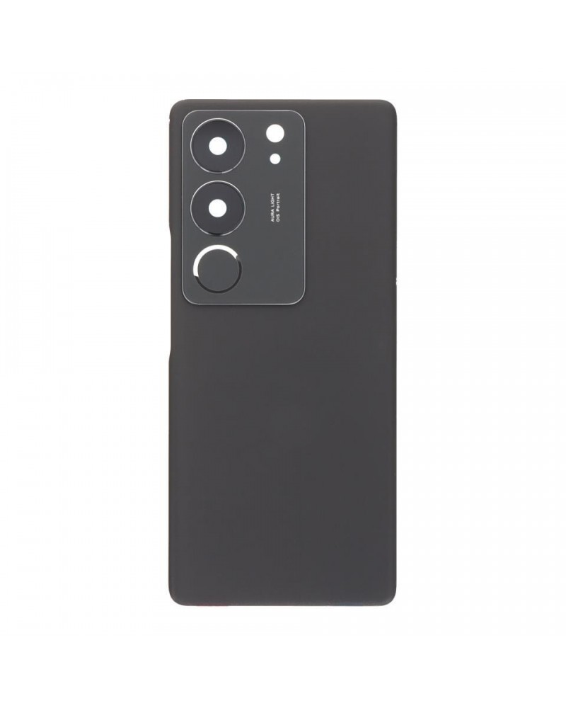 Tapa Trasera y Lente de Camara para Vivo V29 V2250 - Negra