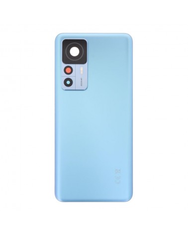 Rear Cover and Camera Lens for Xiaomi Mi 12T Pro 22081212UG 22081212G 22081212G - Blue