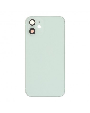 Chassis central com tampa traseira para Iphone 12 Mini - Verde