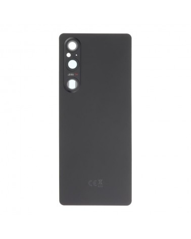 Tapa Trasera y Lente de Camara para Sony Xperia 1 V Q-DQ54   XQ-DQ54 - Negra