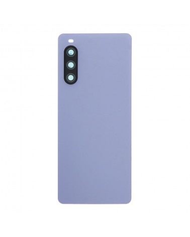 Tapa Trasera y Lente de Camara para Sony Xperia 10 V XQ-DC72 - Lila