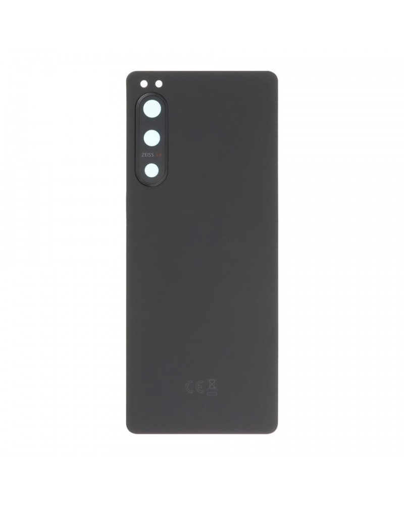 Rear Cover and Camera Lens for Sony Xperia 5 IV XQ-CQ72 - Black