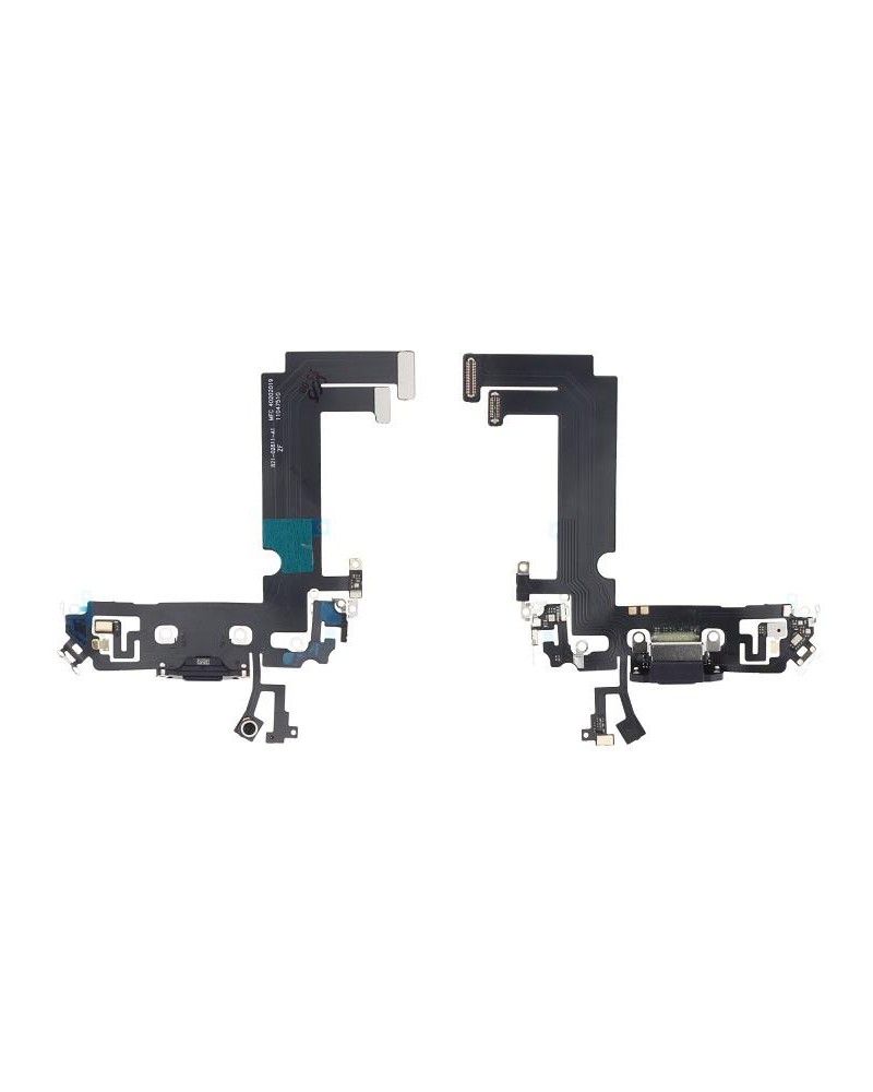 Conector de carregamento flexível para Iphone 12 Mini compatível - Preto