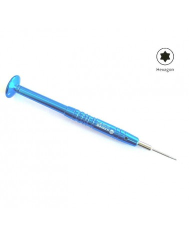 Precision Screwdriver with Hexagonal Tip - Blue