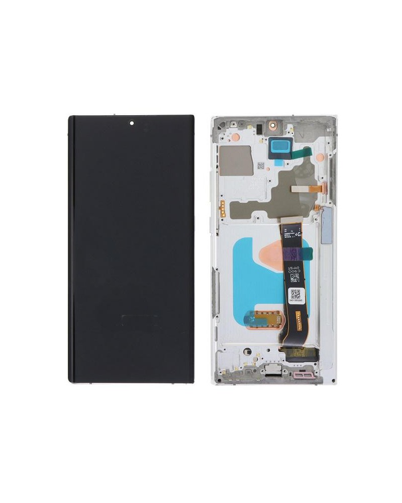 LCD and Touch Screen with Silver Frame for Samsung Galaxy Note 20 Ultra 4G N985 Note 20 Ultra 5G N986 Oled Quality