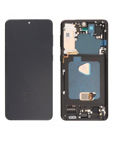 Pantalla LCD y Tactil con Marco Negro para Samsung Galaxy S21 Plus G996   Calidad Oled  