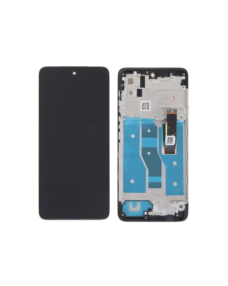 LCD and Touch Screen with Frame for Motorola Moto G82 XT2225 Oled Quality